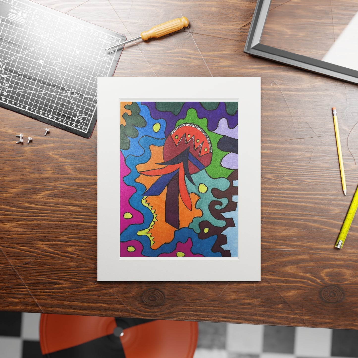 Fine Art Prints (Passepartout Paper Frame)