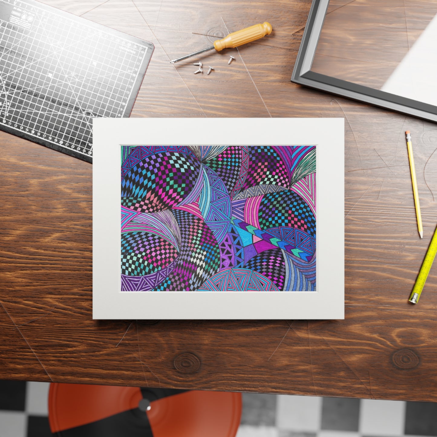 Fine Art Prints (Passepartout Paper Frame)