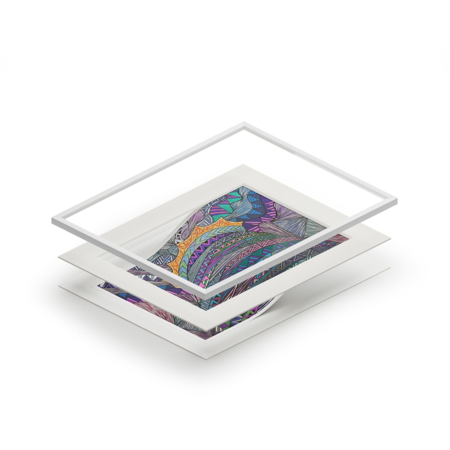 Fine Art Prints (Passepartout Paper Frame)