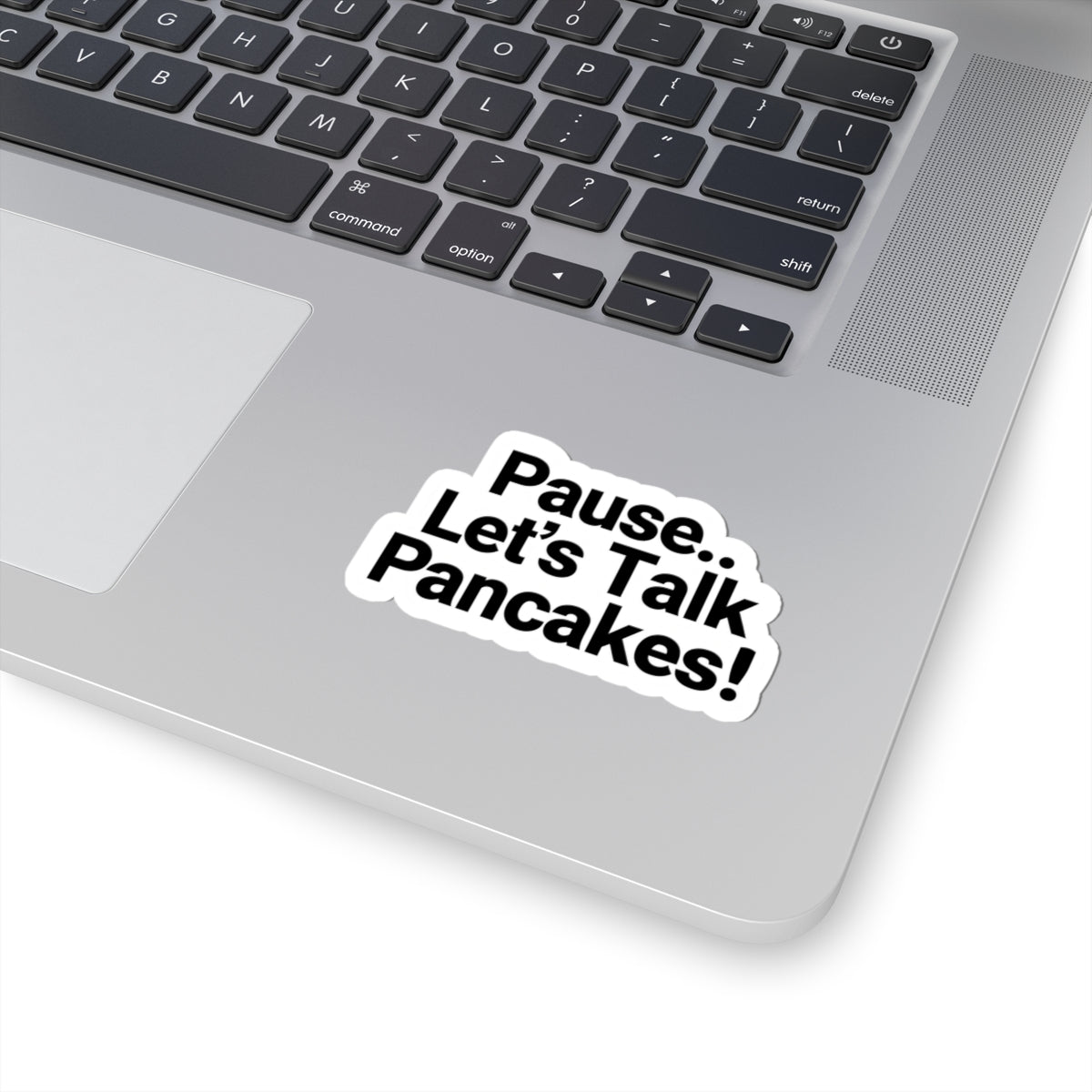 Fun Pancake Kiss-Cut Stickers for Food Lovers, Great for Laptops, Notebooks, Gifts, Home Decor, Kitchen