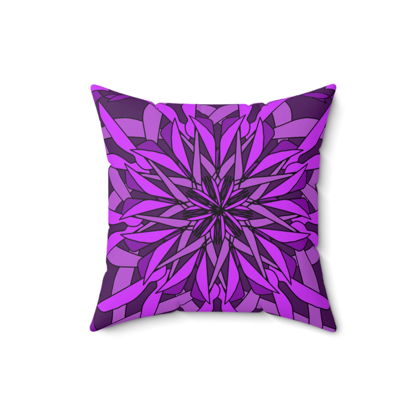 Spun Polyester Square Pillow