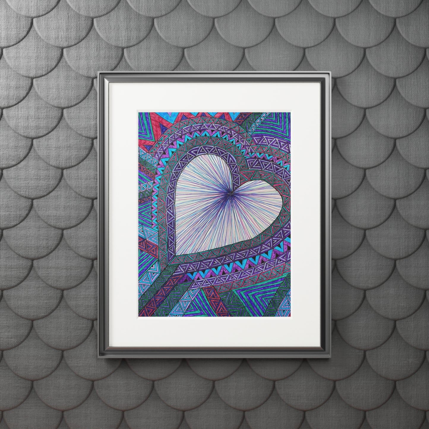 Fine Art Prints (Passepartout Paper Frame)