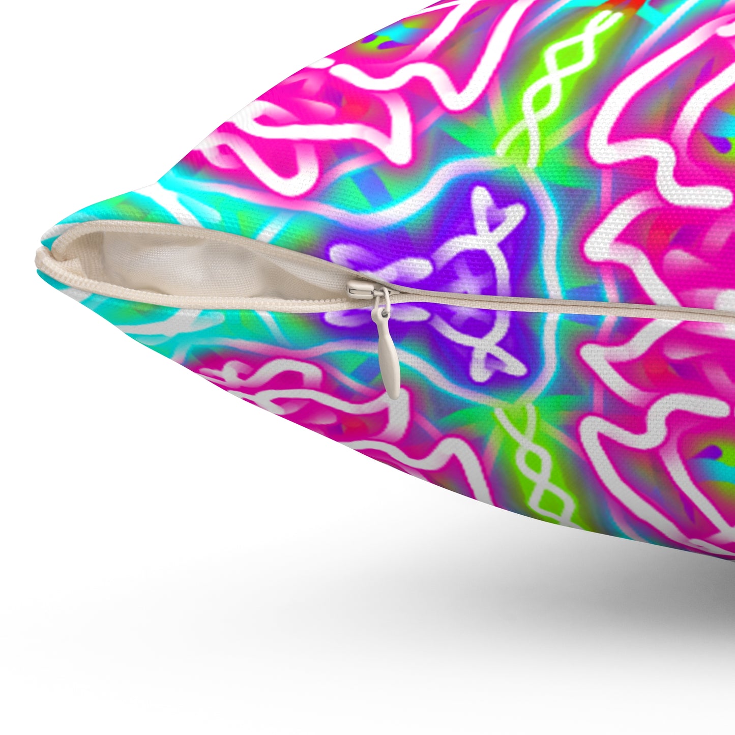 Spun Polyester Square Pillow