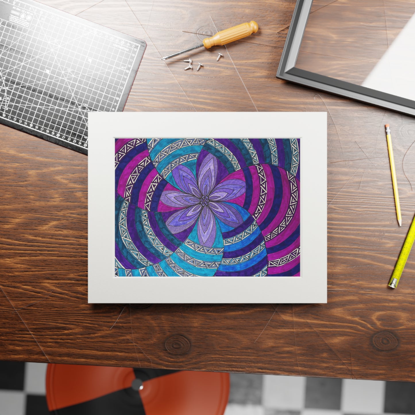 Fine Art Prints (Passepartout Paper Frame)