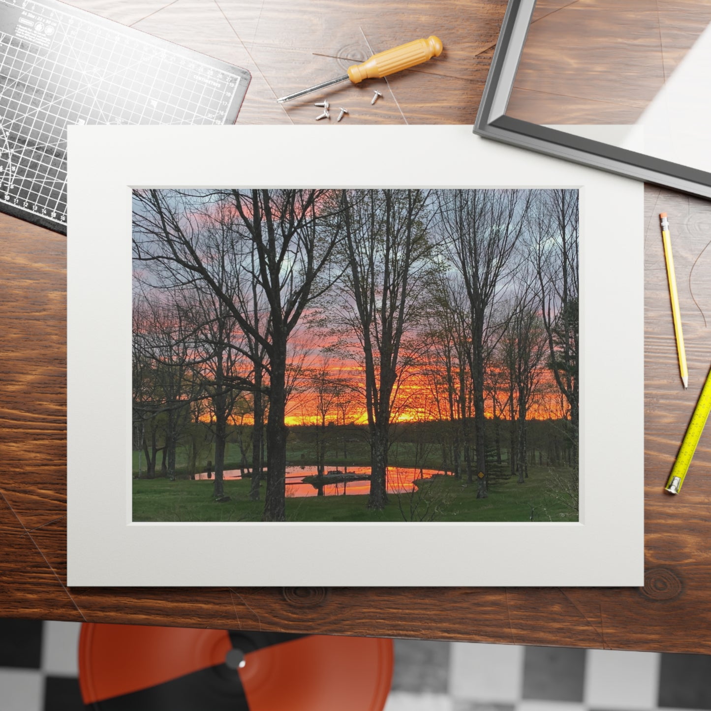 Sunrise Bowdoinham Maine