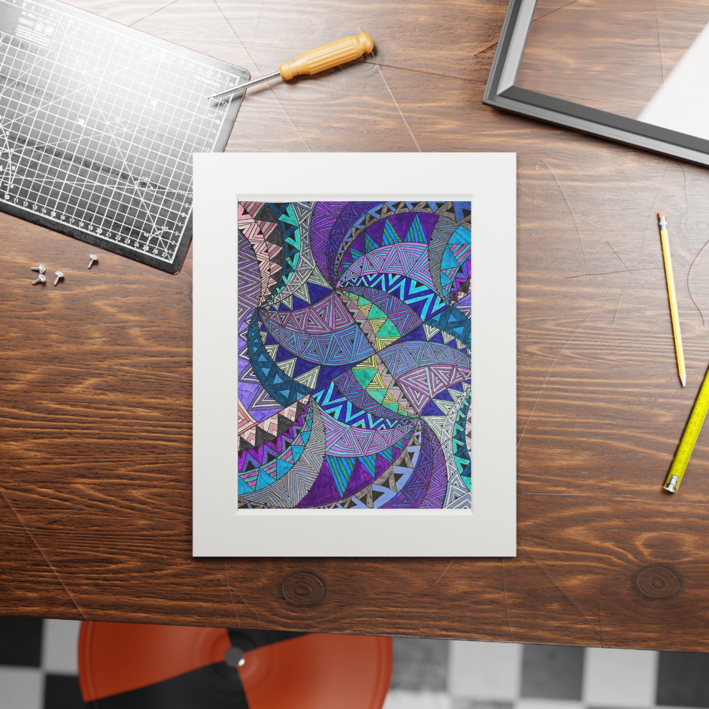 Fine Art Prints (Passepartout Paper Frame)