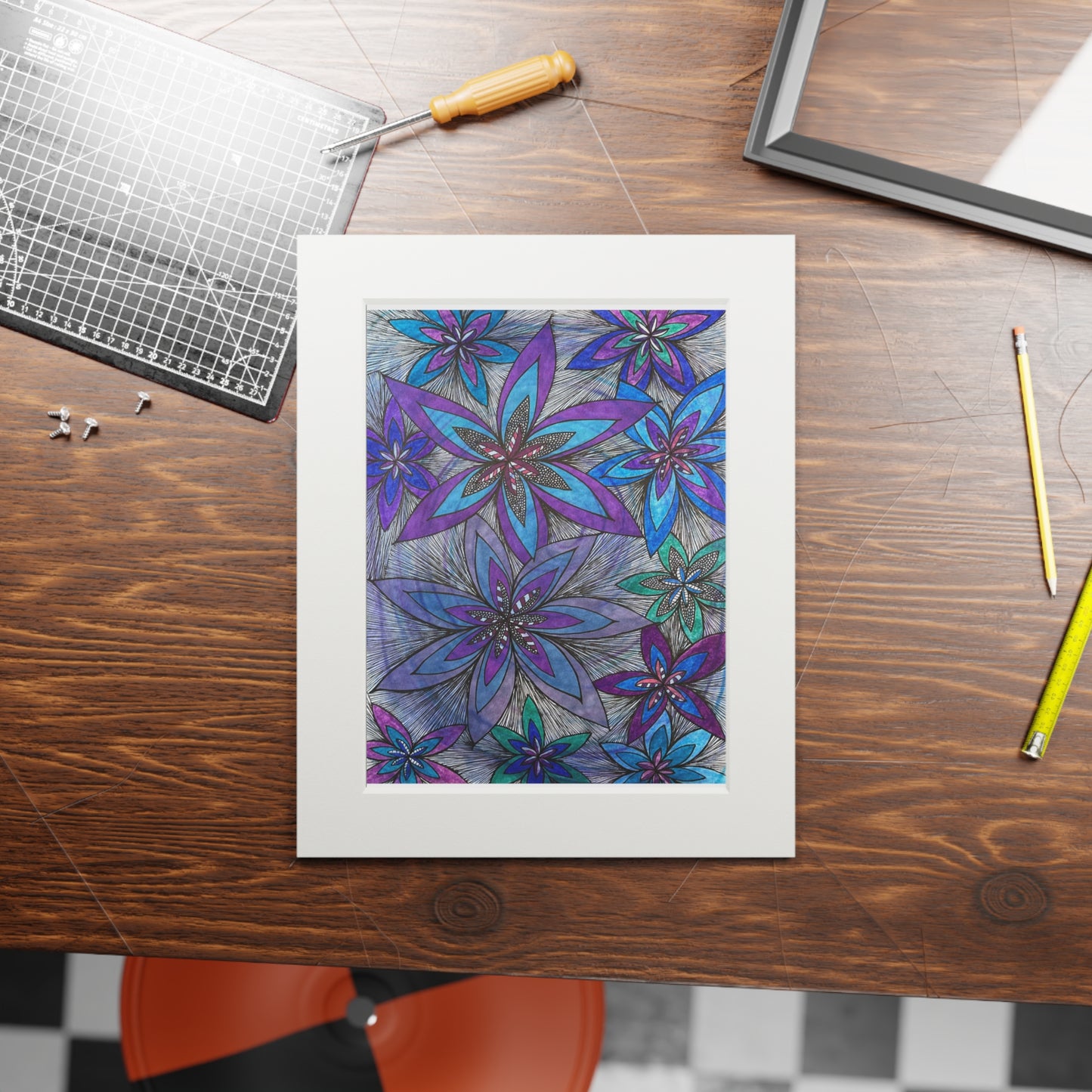 Fine Art Prints (Passepartout Paper Frame)