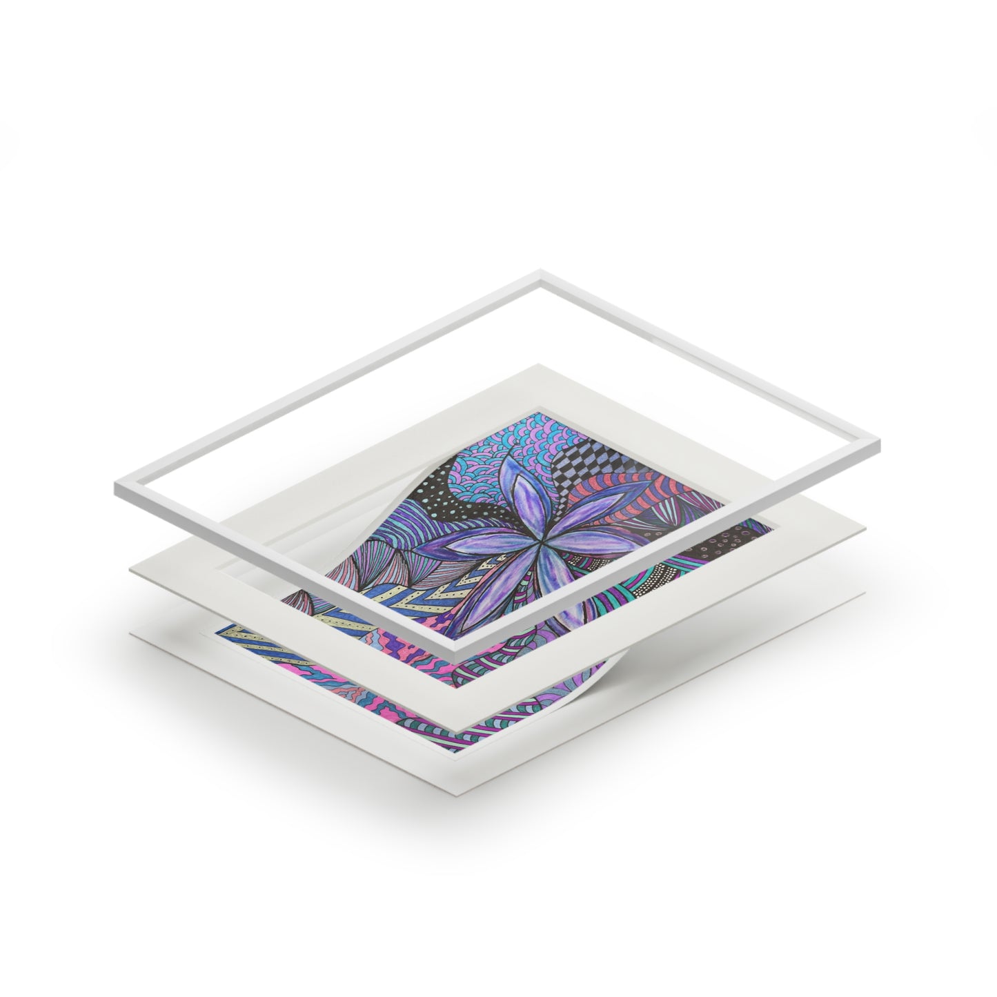 Fine Art Prints (Passepartout Paper Frame)