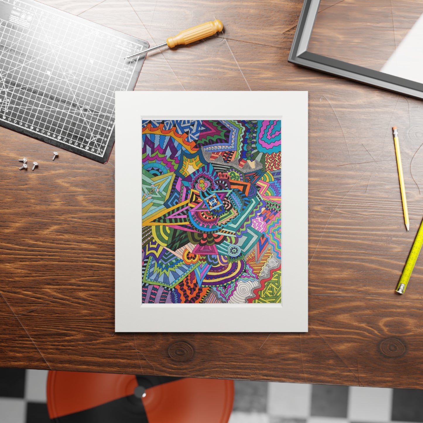 Fine Art Prints (Passepartout Paper Frame)