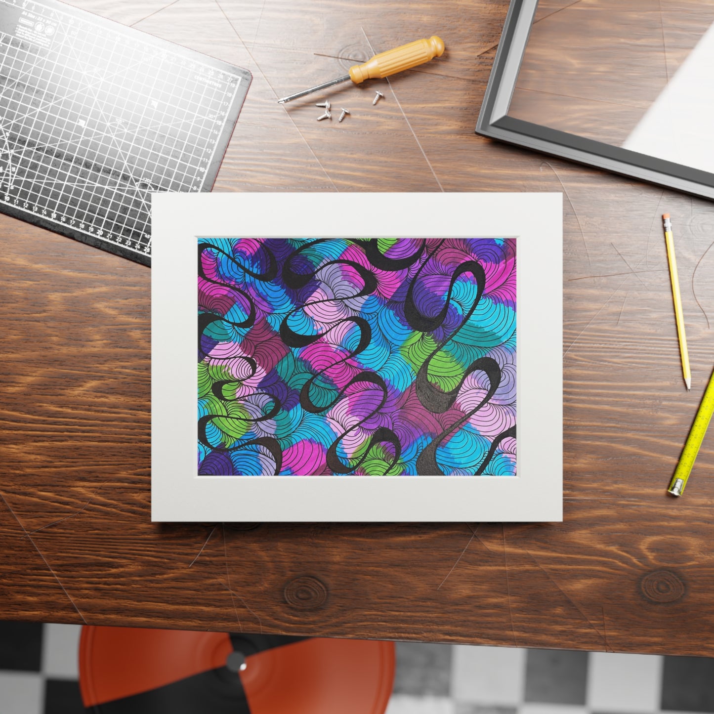Fine Art Prints (Passepartout Paper Frame)