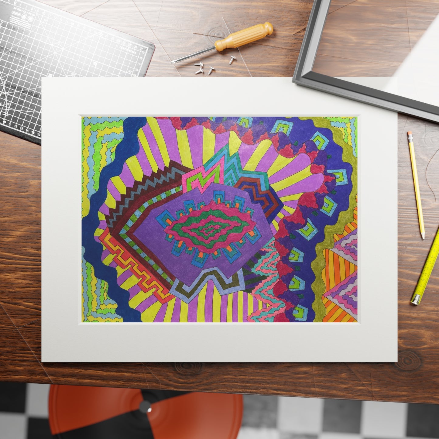 Fine Art Prints (Passepartout Paper Frame)
