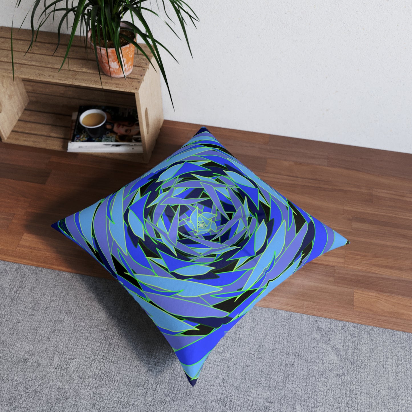 Tufted Floor Pillow, Square