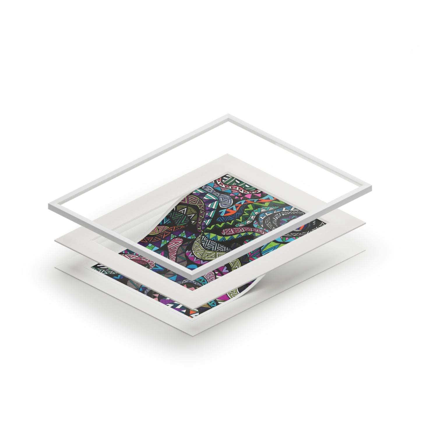 Fine Art Prints (Passepartout Paper Frame)