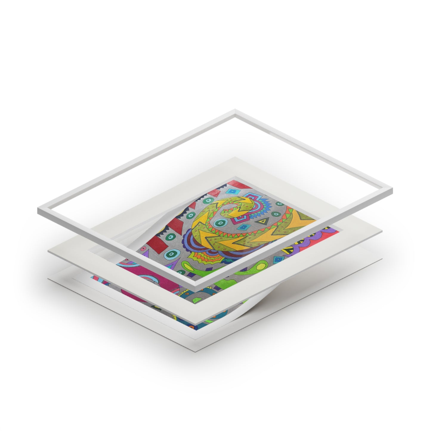Fine Art Prints (Passepartout Paper Frame)