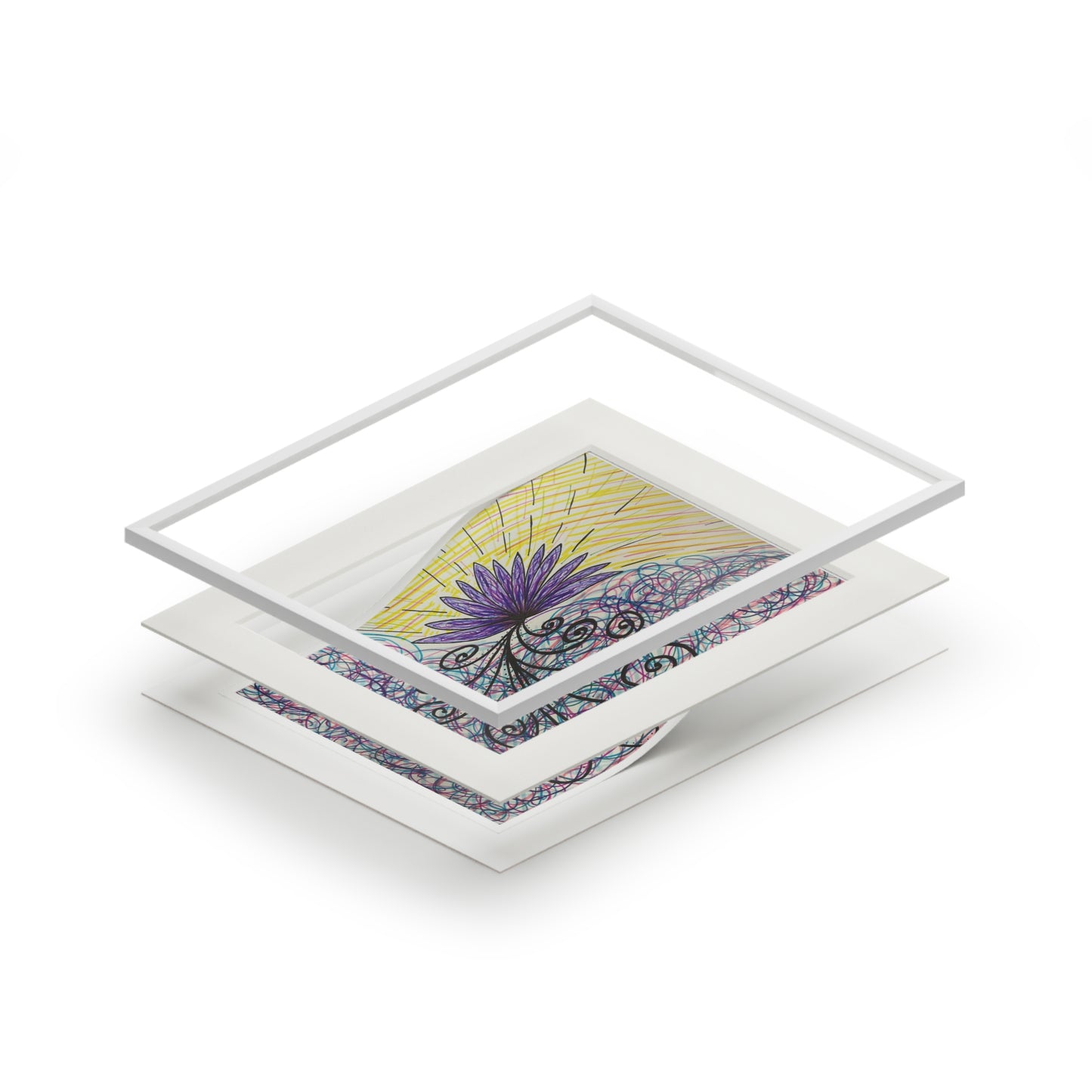 Fine Art Prints (Passepartout Paper Frame)