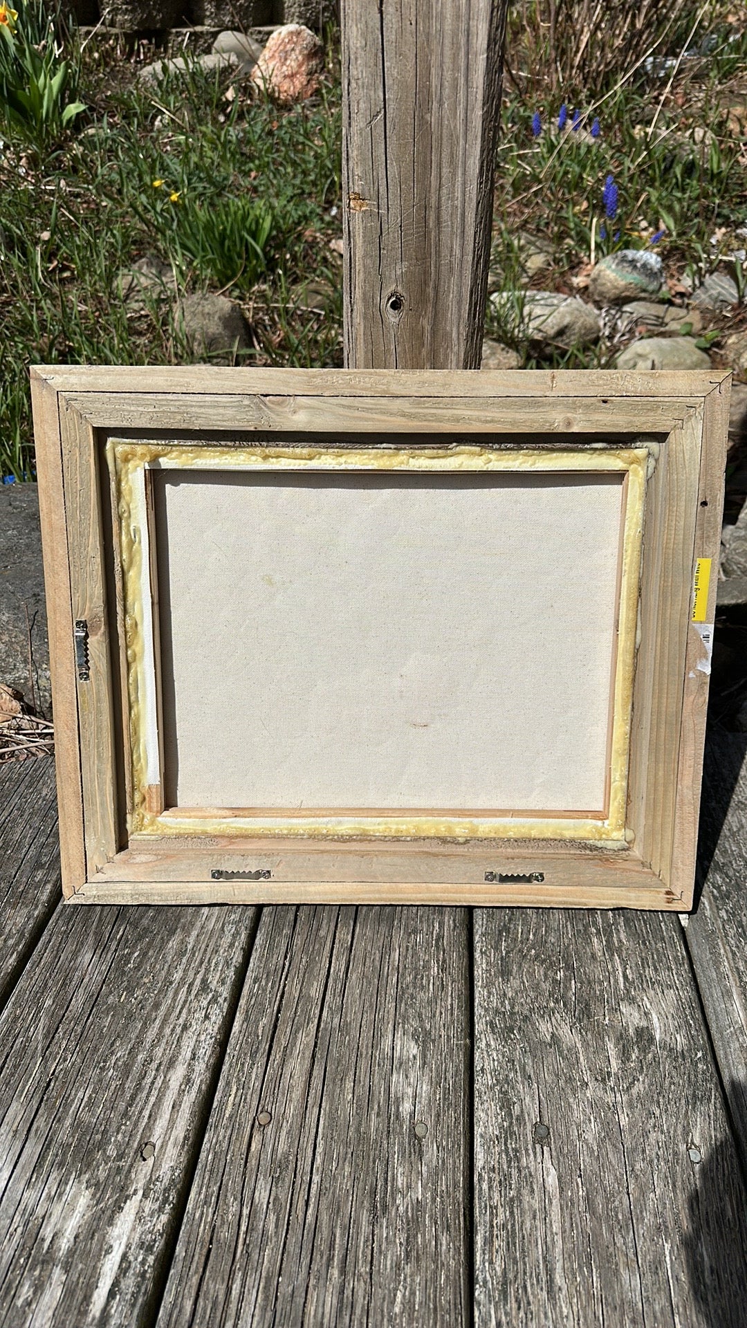 Vibrant floral 3D pen framed artwork