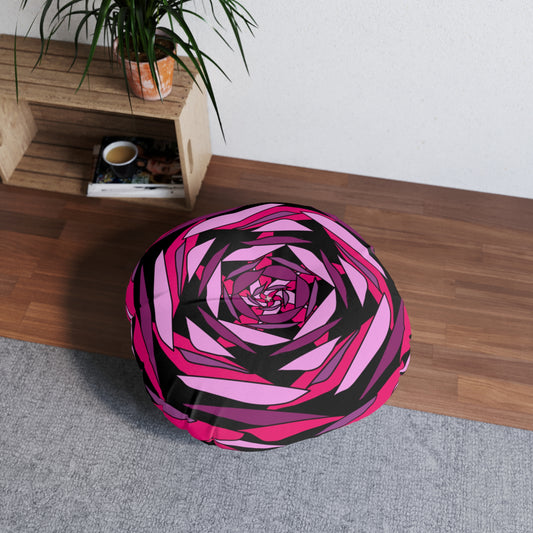 Tufted Floor Pillow, Round