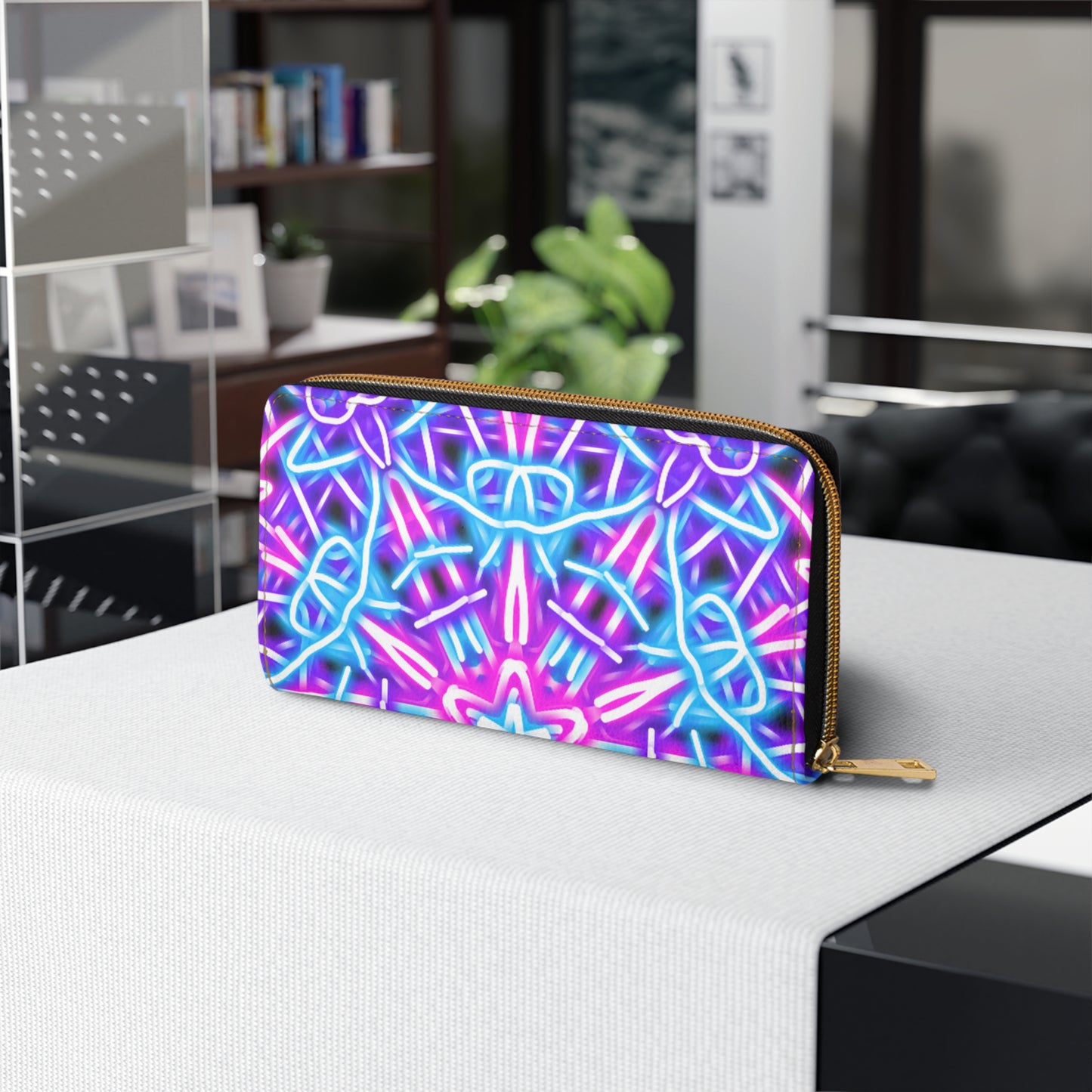 Kaleidoscopes design Zipper Wallet