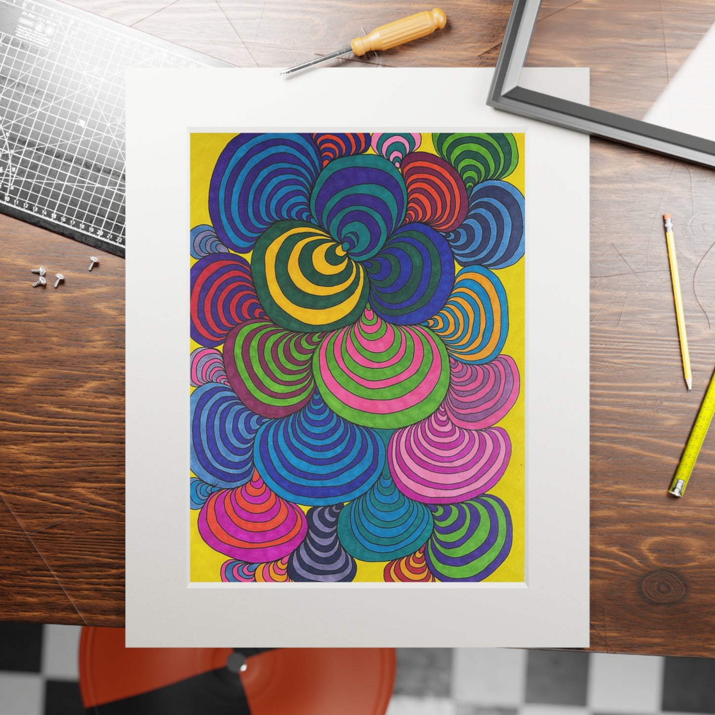 Fine Art Prints (Passepartout Paper Frame)