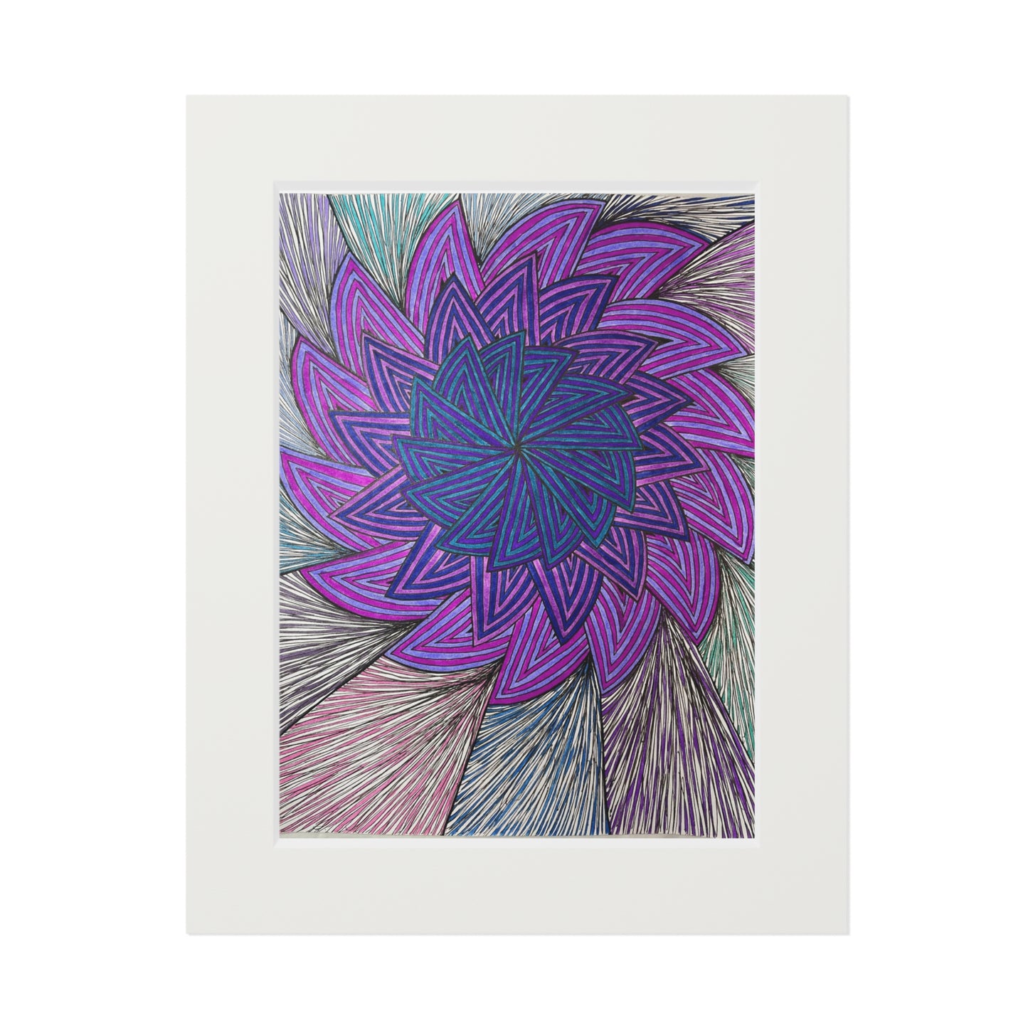 Fine Art Prints (Passepartout Paper Frame)