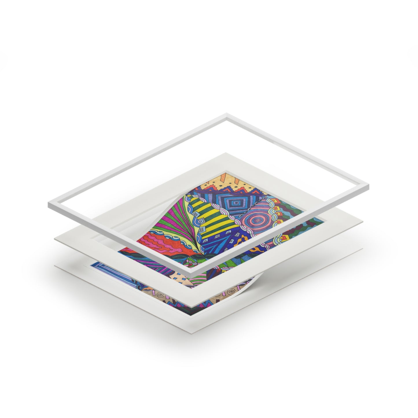 Fine Art Prints (Passepartout Paper Frame)