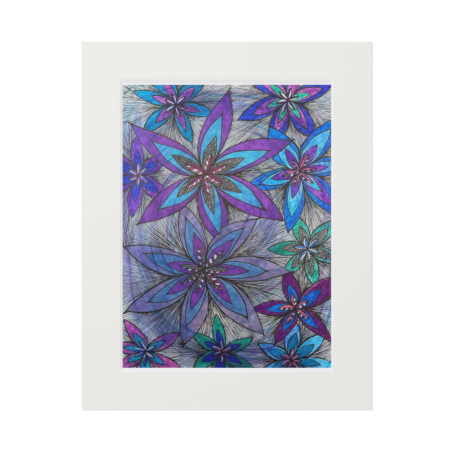 Fine Art Prints (Passepartout Paper Frame)