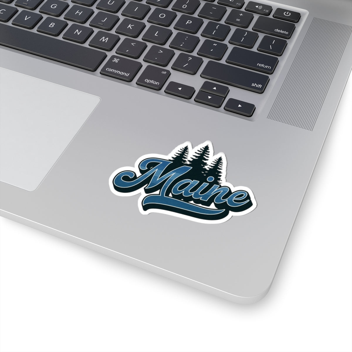 Maine Kiss-Cut Stickers - Nature-Inspired, Laptop Decor, Travel Souvenir, Eco-Friendly Art, Good Vibes