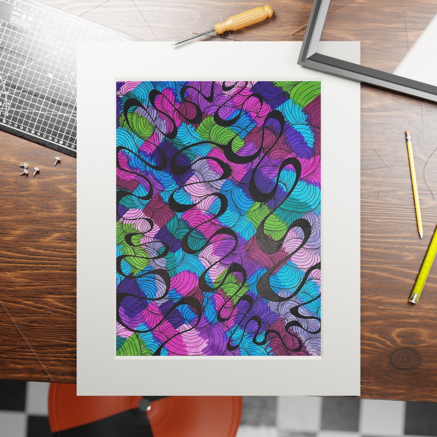 Fine Art Prints (Passepartout Paper Frame)