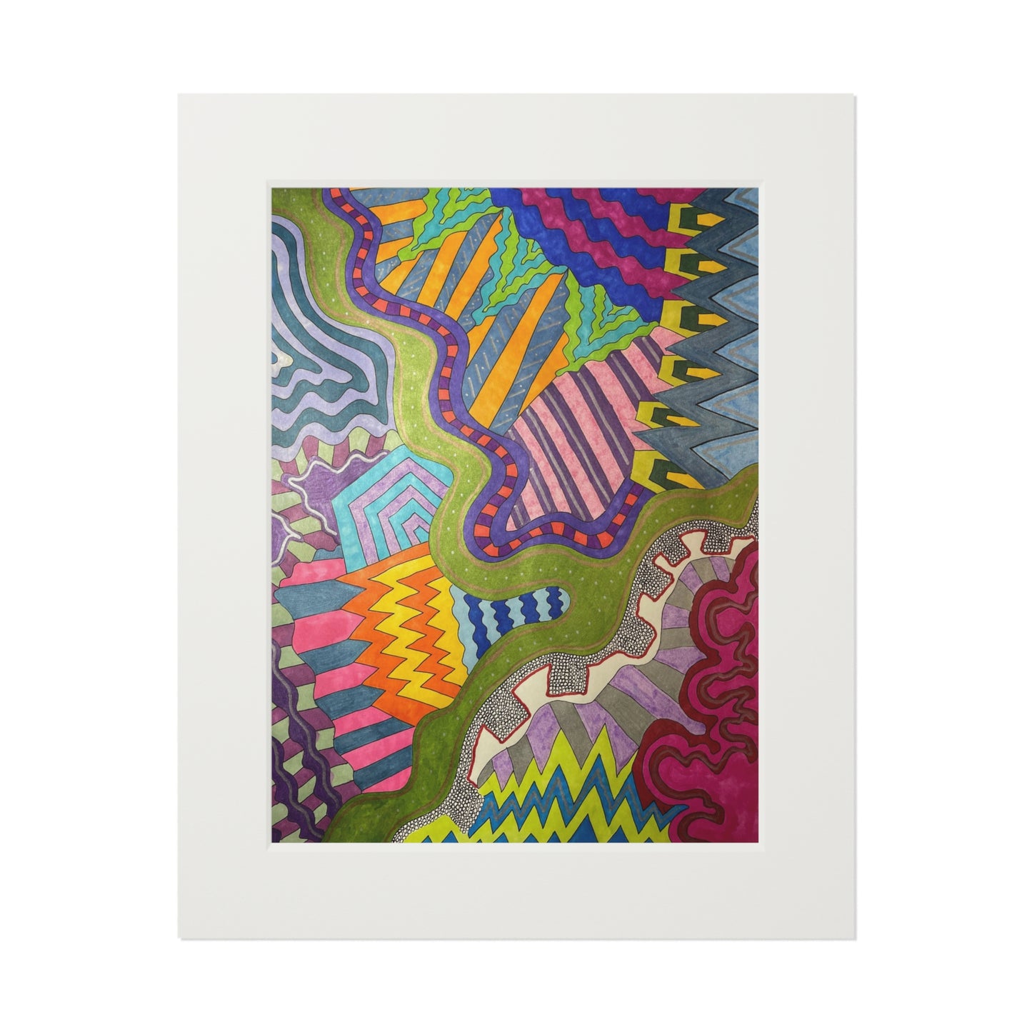 Fine Art Prints (Passepartout Paper Frame)