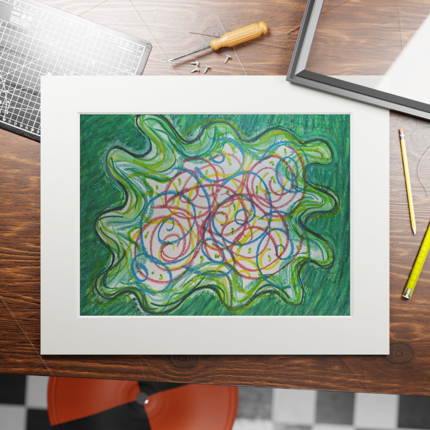 Fine Art Prints (Passepartout Paper Frame)