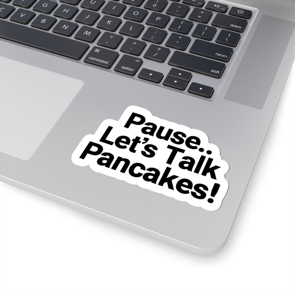 Fun Pancake Kiss-Cut Stickers for Food Lovers, Great for Laptops, Notebooks, Gifts, Home Decor, Kitchen