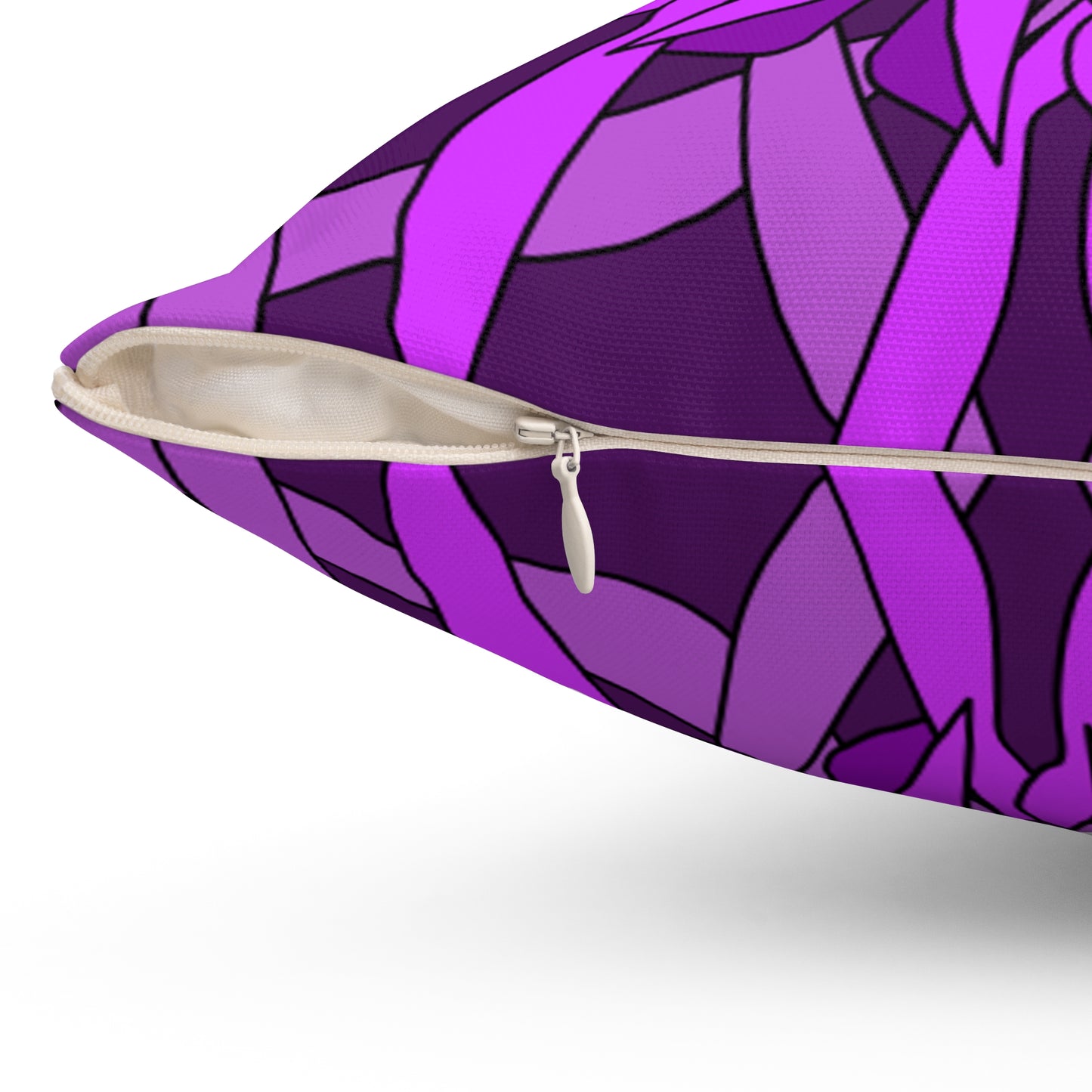 Spun Polyester Square Pillow