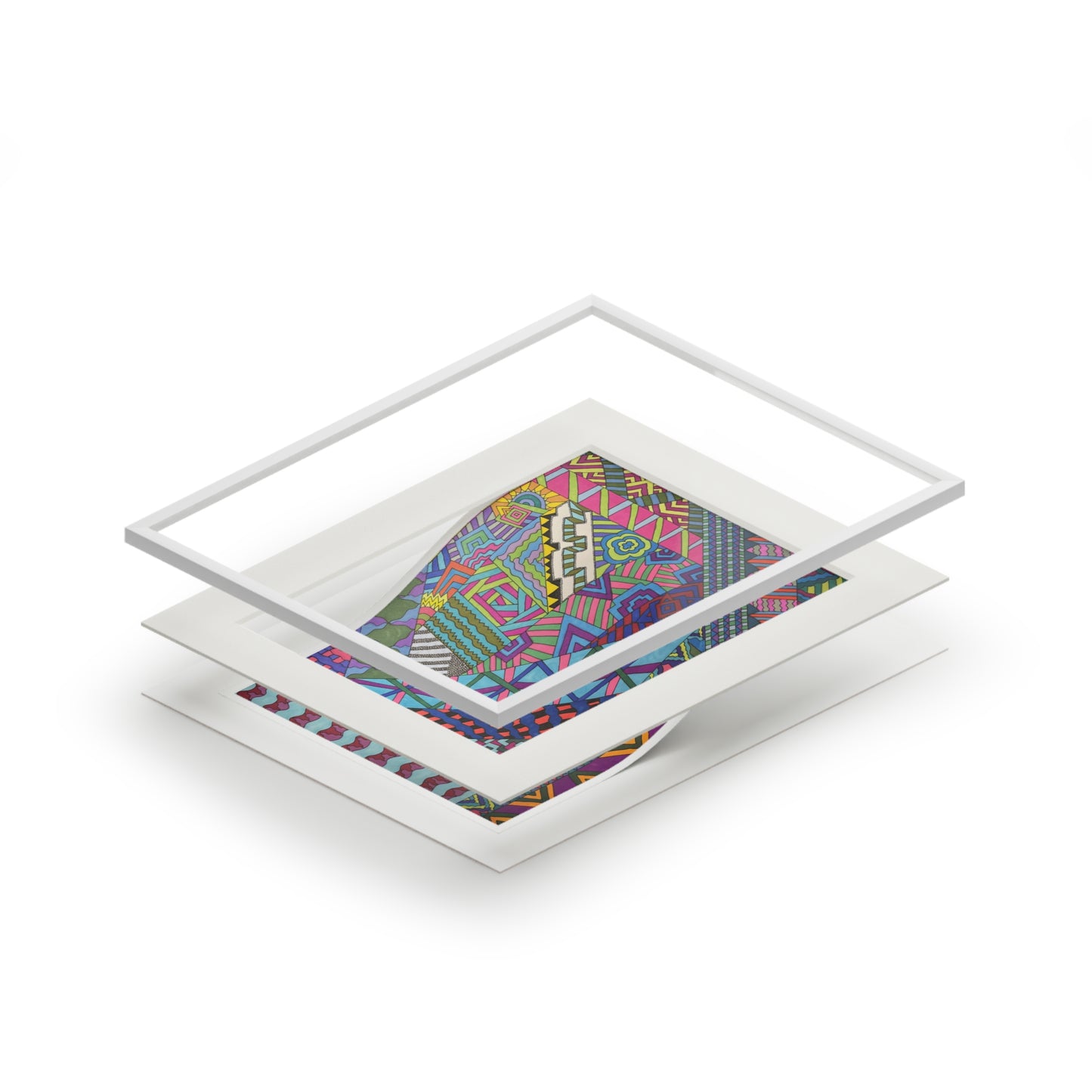 Fine Art Prints (Passepartout Paper Frame)