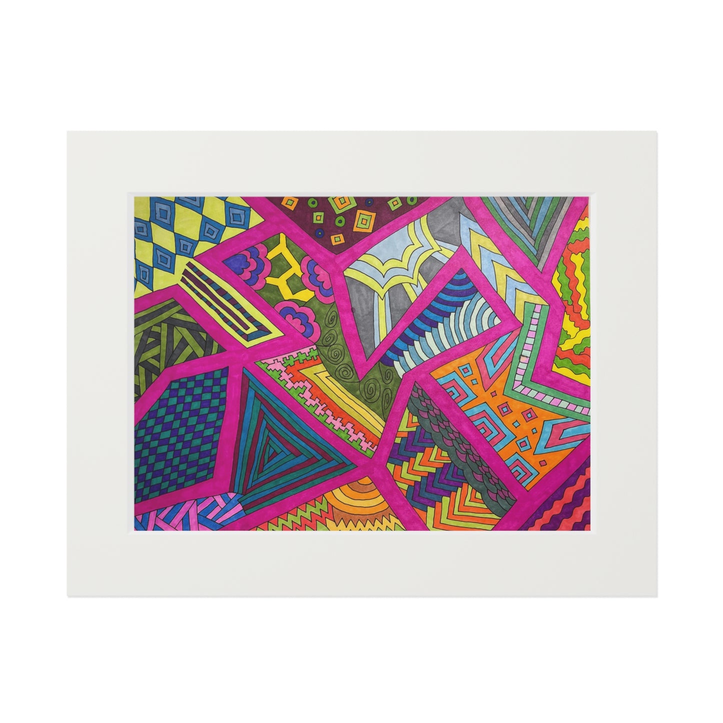 Fine Art Prints (Passepartout Paper Frame)