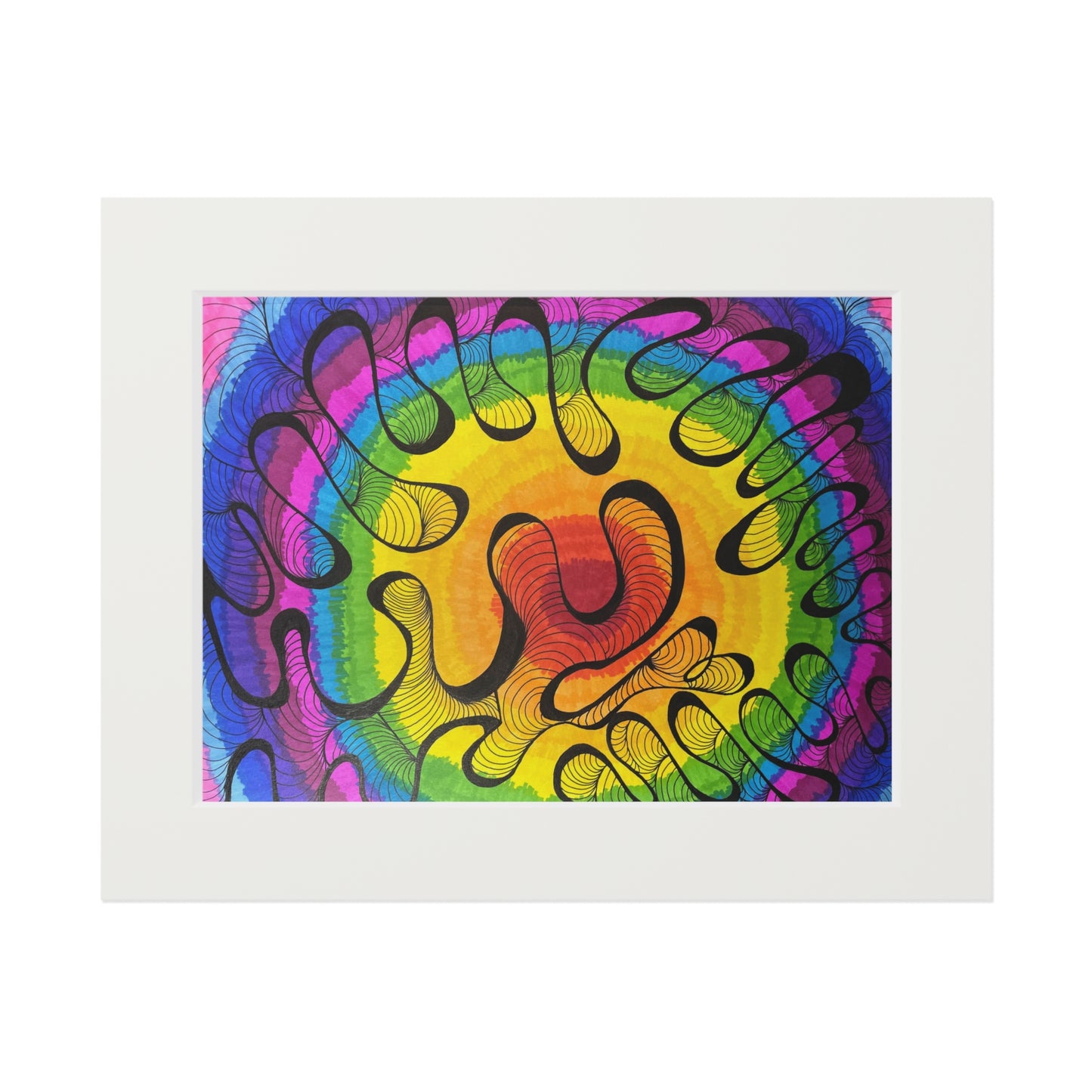 Fine Art Prints (Passepartout Paper Frame)