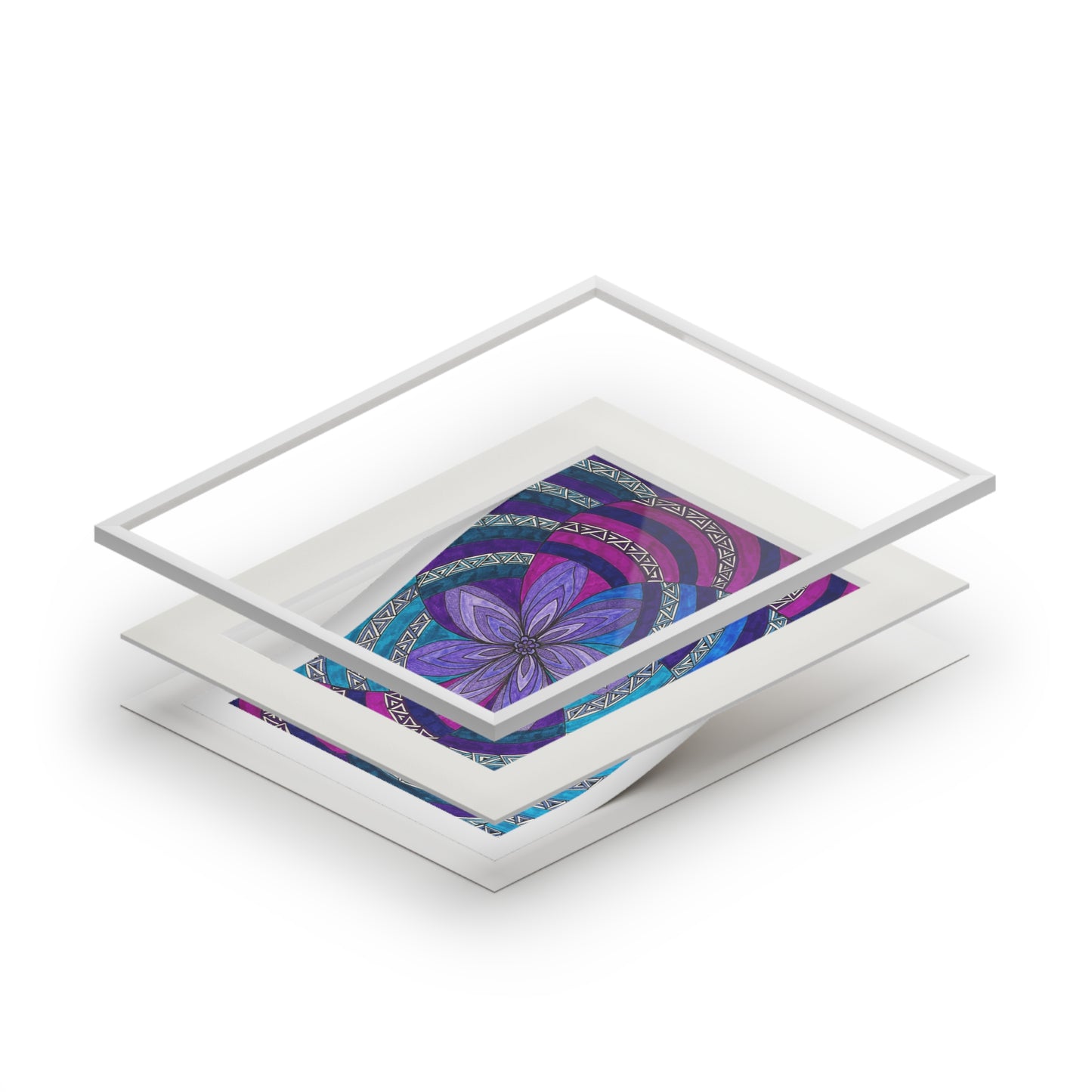 Fine Art Prints (Passepartout Paper Frame)