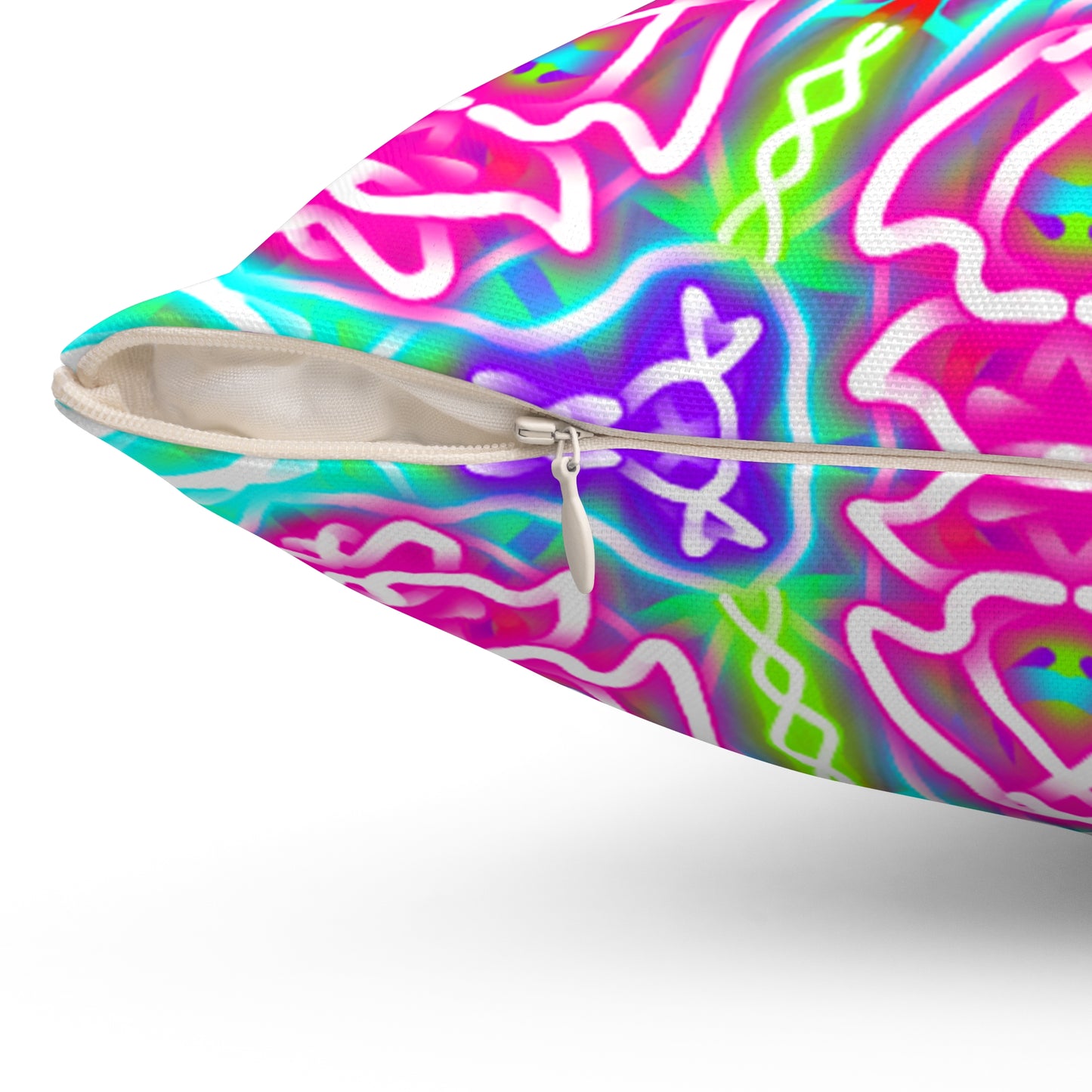 Spun Polyester Square Pillow