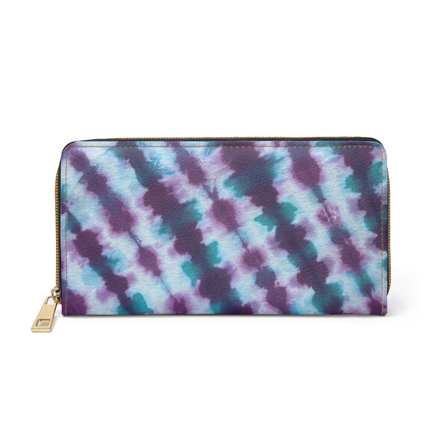 Tye dye stripe Zipper Wallet
