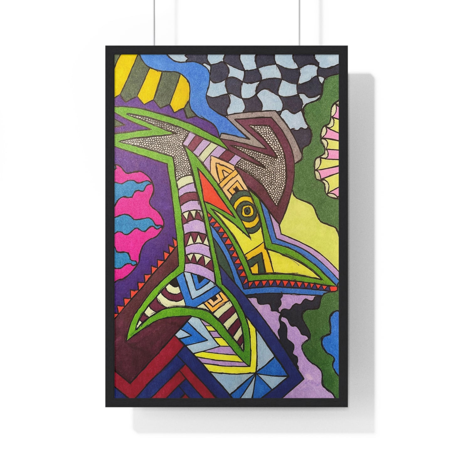 Premium Framed Vertical Poster