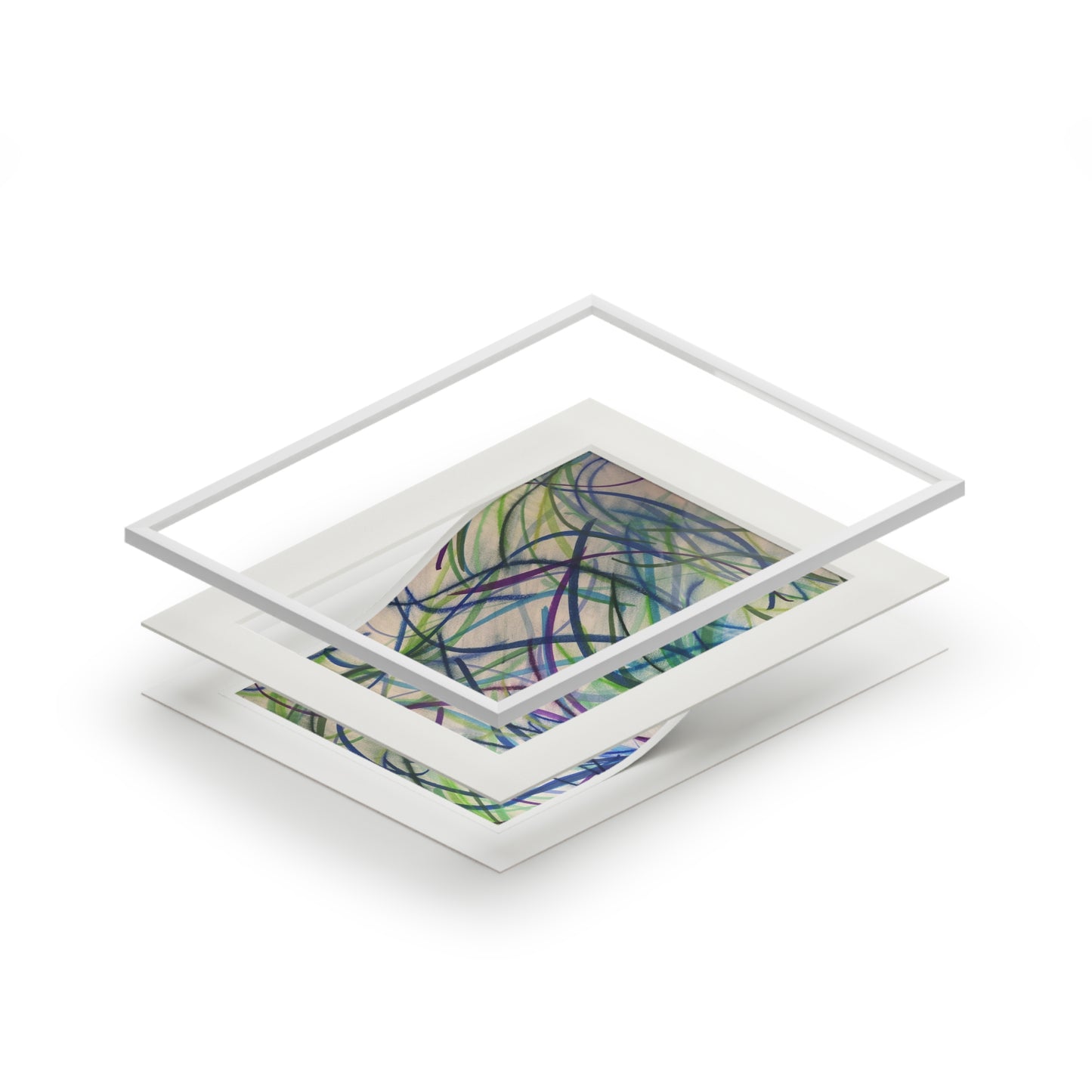 Fine Art Prints (Passepartout Paper Frame)