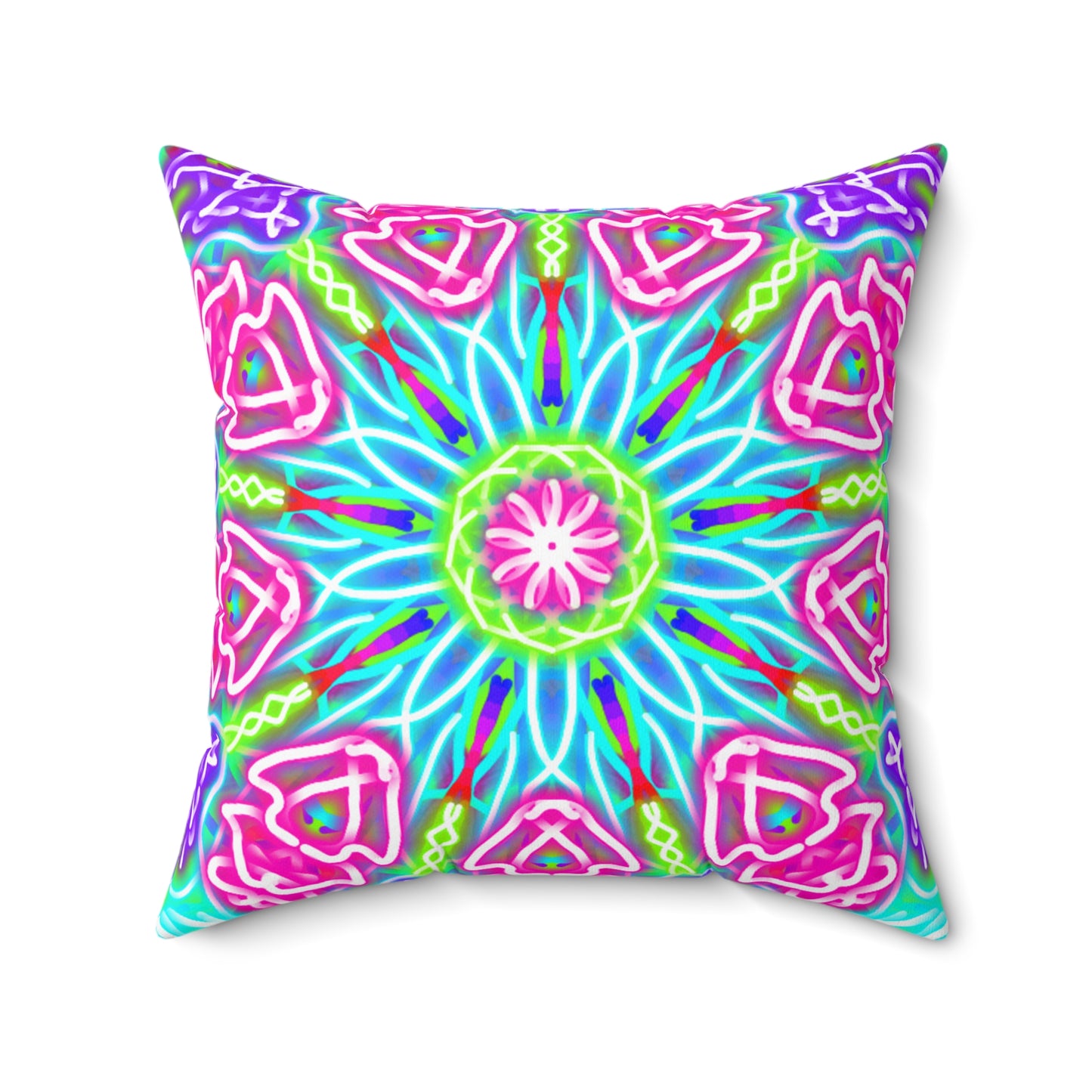 Spun Polyester Square Pillow