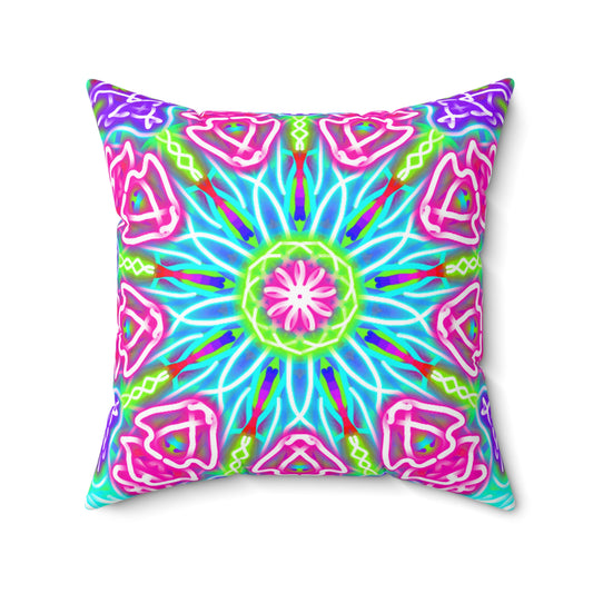 Spun Polyester Square Pillow