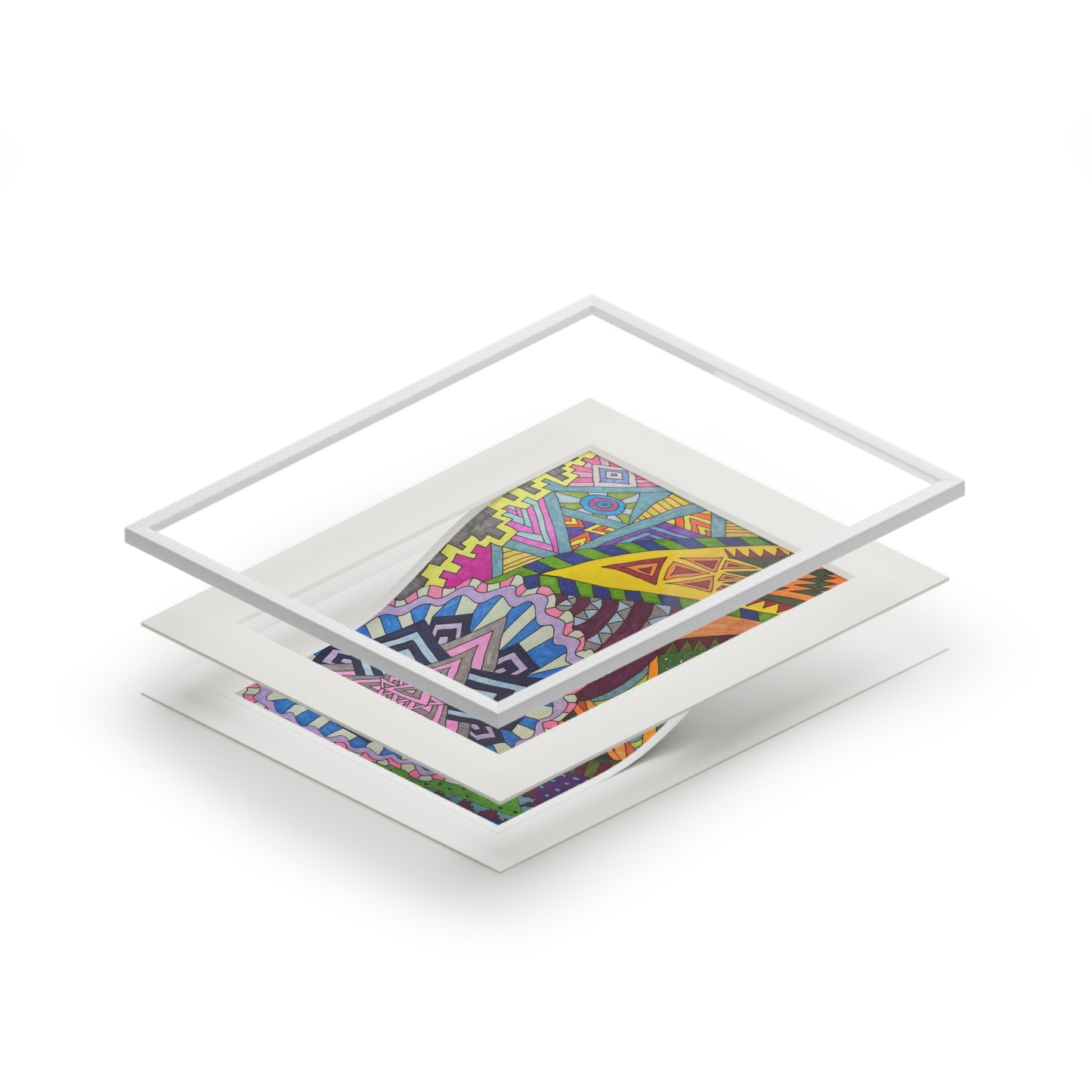 Fine Art Prints (Passepartout Paper Frame)
