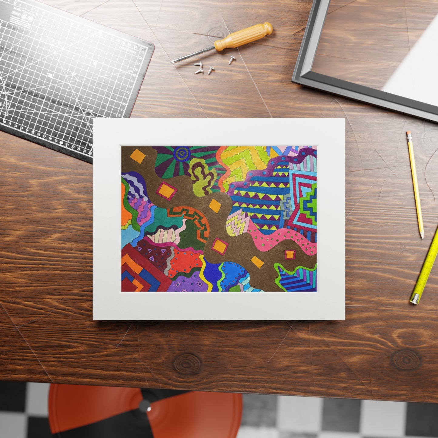 Fine Art Prints (Passepartout Paper Frame)