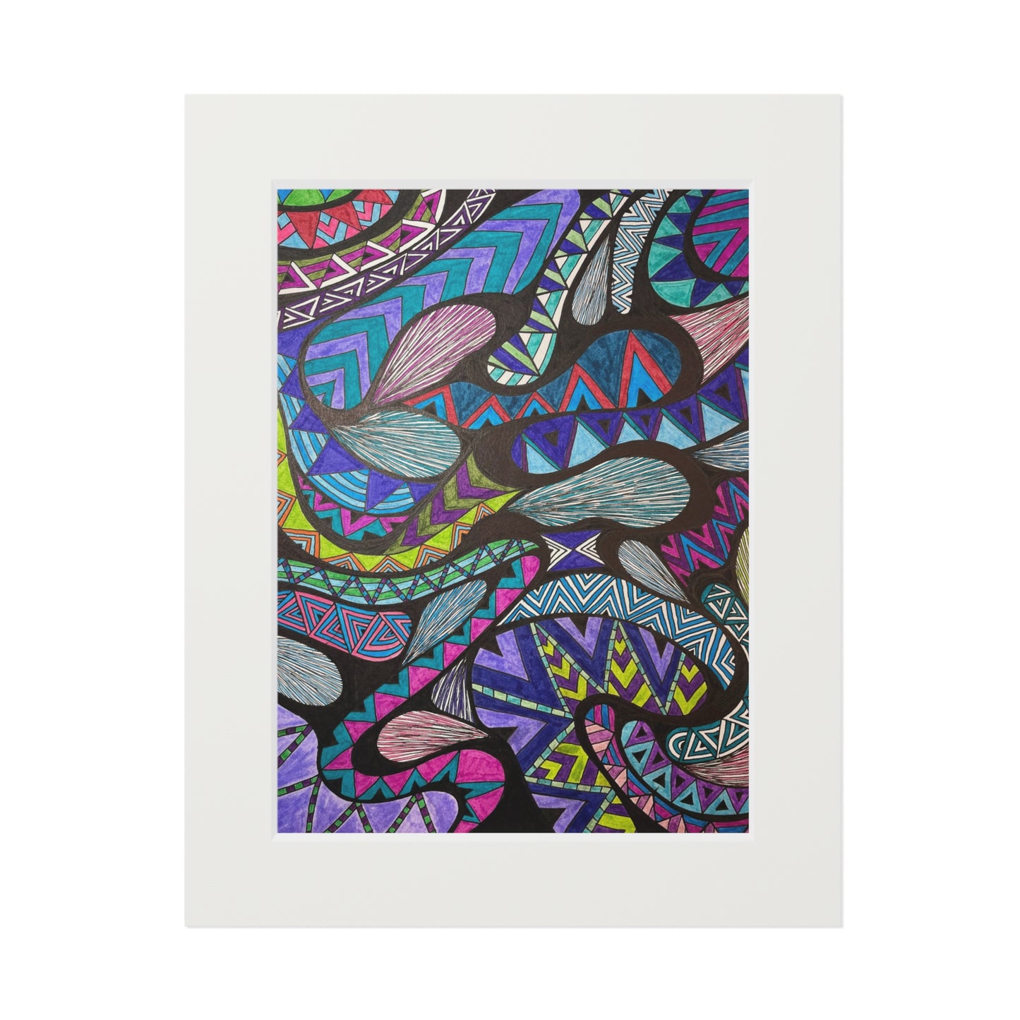 Fine Art Prints (Passepartout Paper Frame)