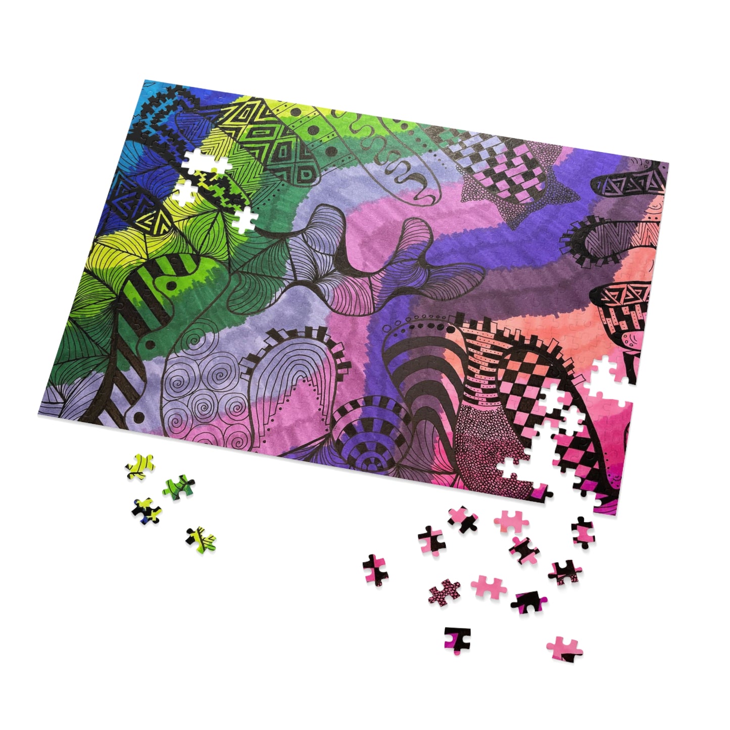 Jigsaw Puzzle (30, 110, 252, 500,1000-Piece)