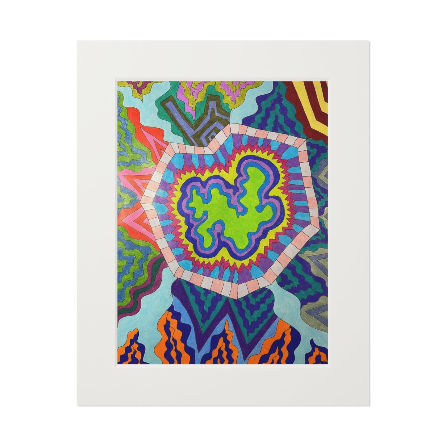 Fine Art Prints (Passepartout Paper Frame)