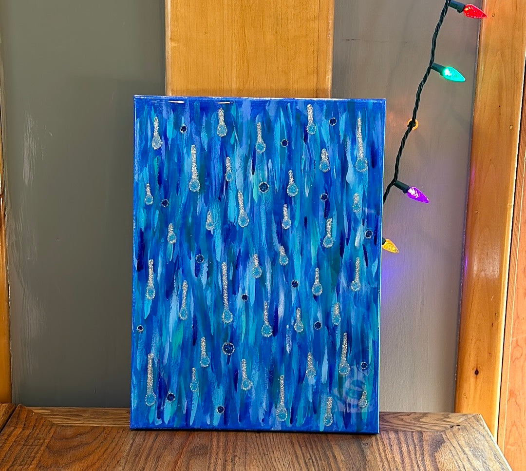 If raindrops 🌧️ were sparkly ✨