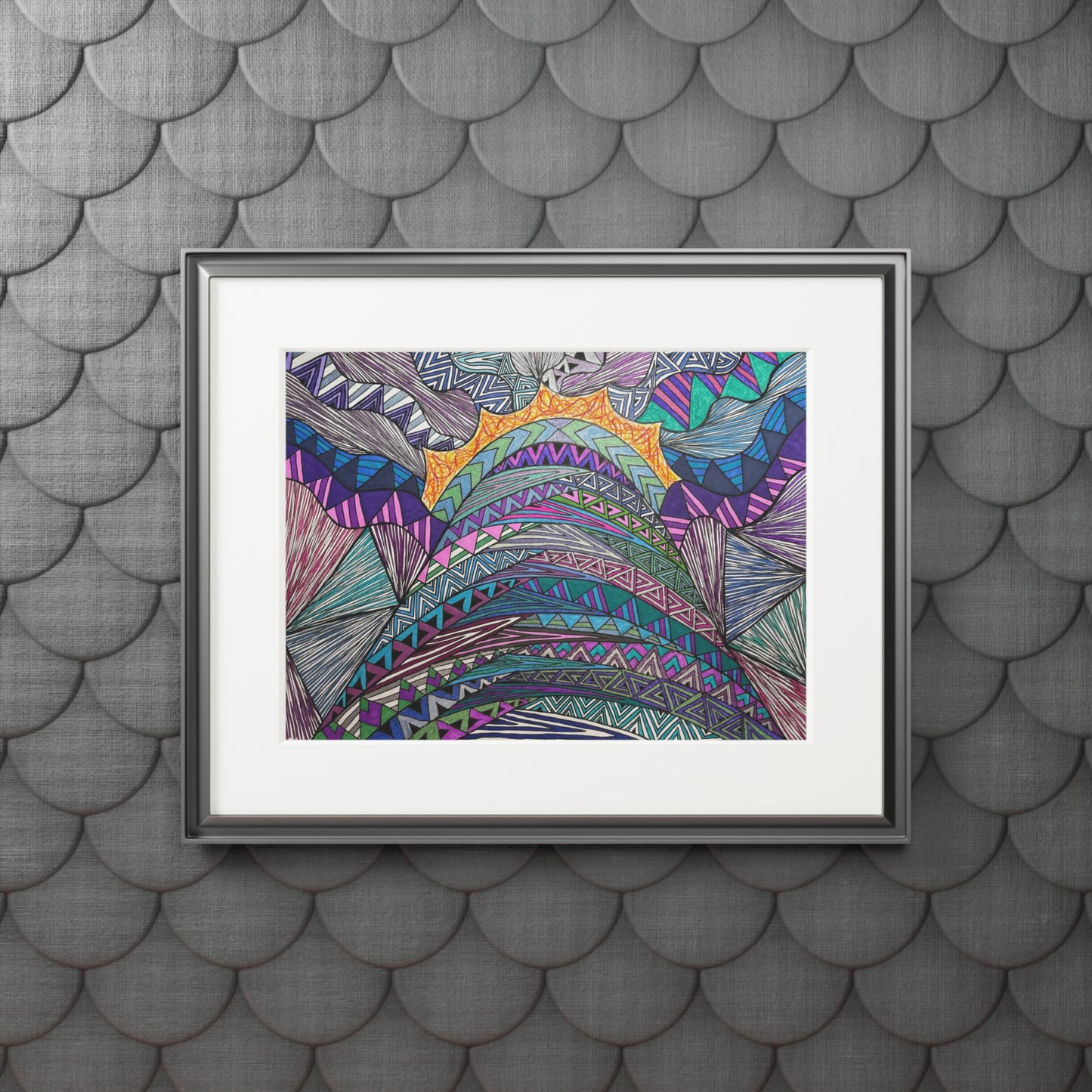 Fine Art Prints (Passepartout Paper Frame)