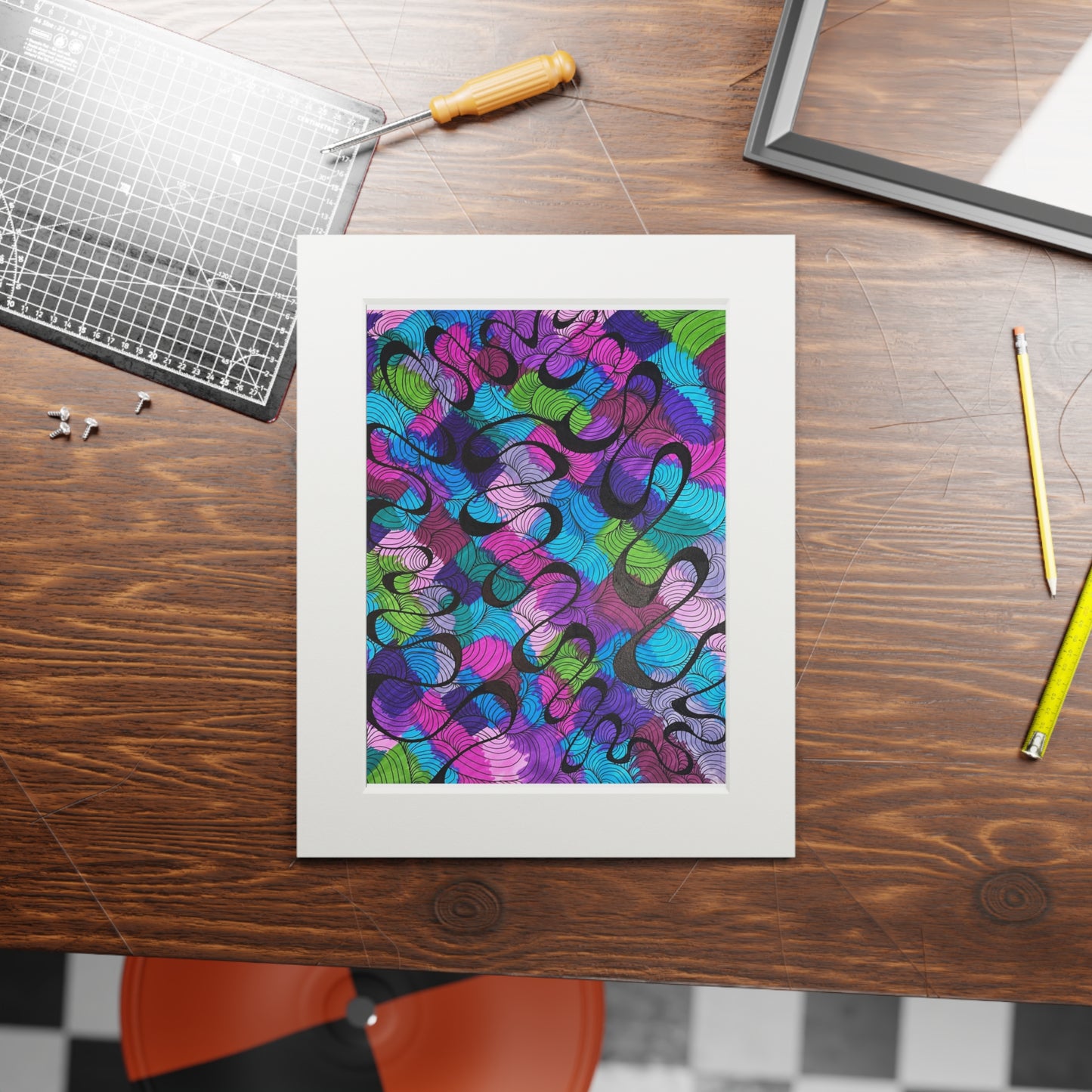 Fine Art Prints (Passepartout Paper Frame)